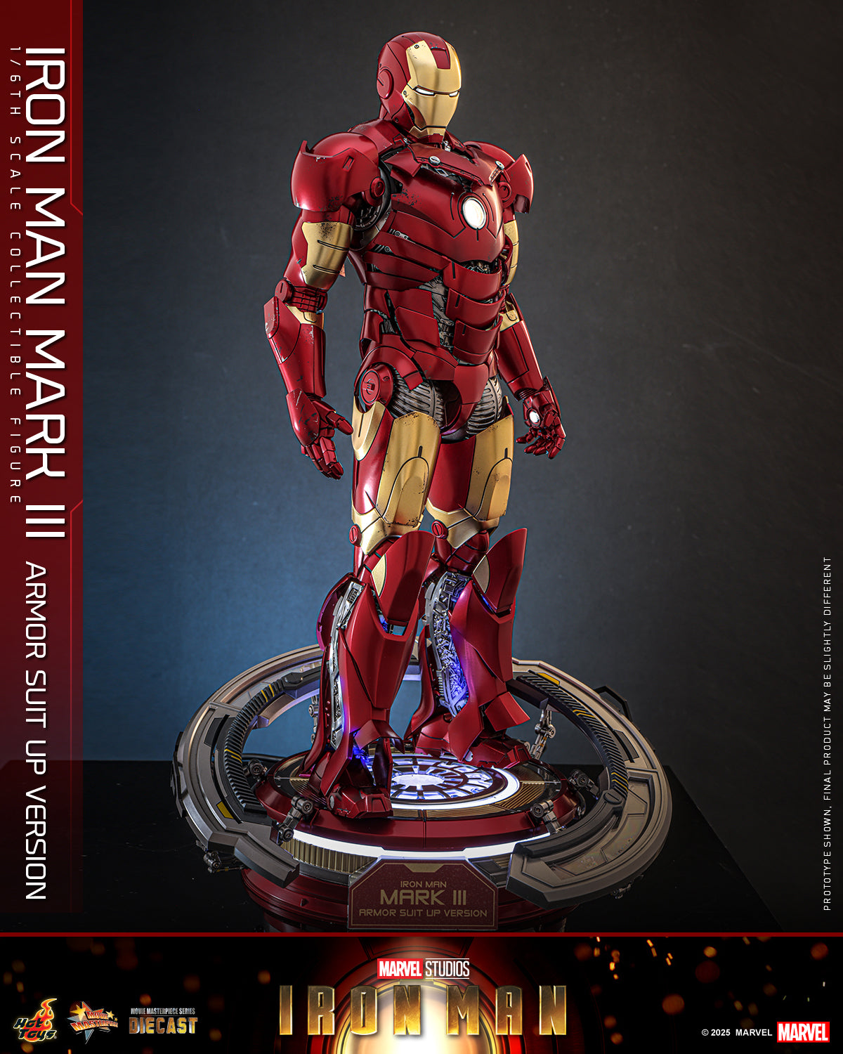 (Preorder) Hot Toys MMS825B Iron Man [Iron Man Mark III](Armor Suit Up Version) 1/6th scale Collectible Figure