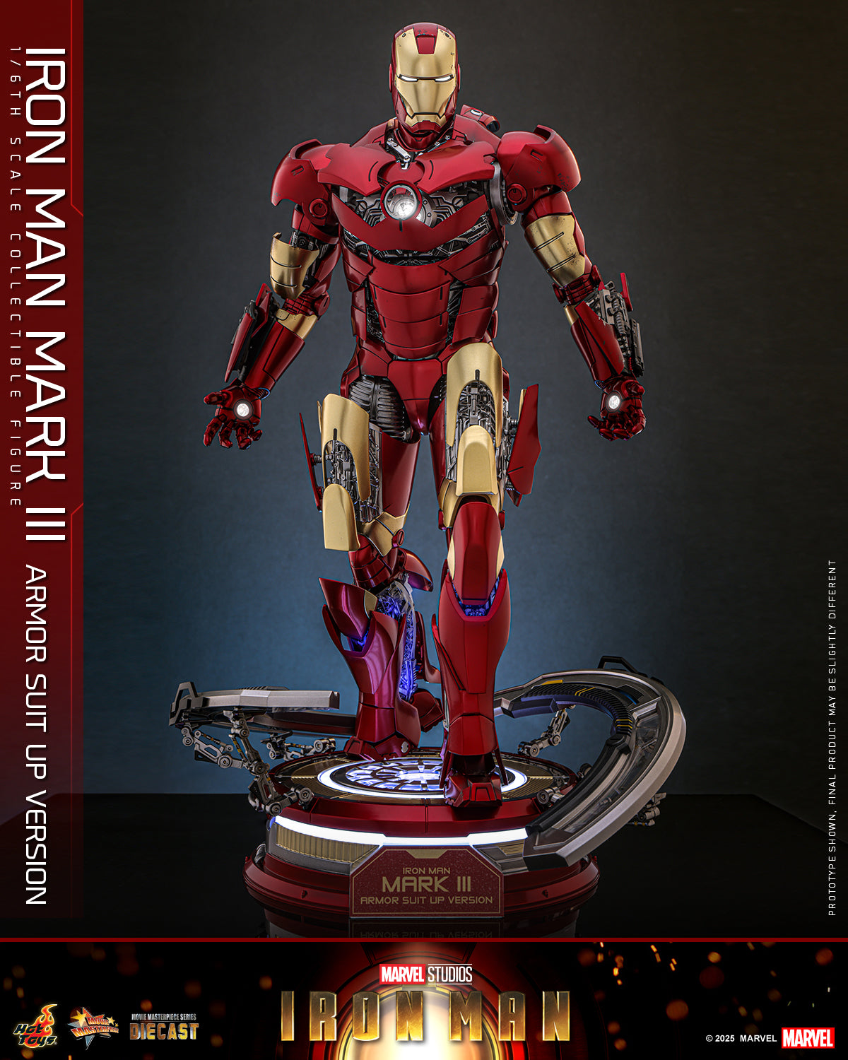 (Preorder) Hot Toys MMS825B Iron Man [Iron Man Mark III](Armor Suit Up Version) 1/6th scale Collectible Figure