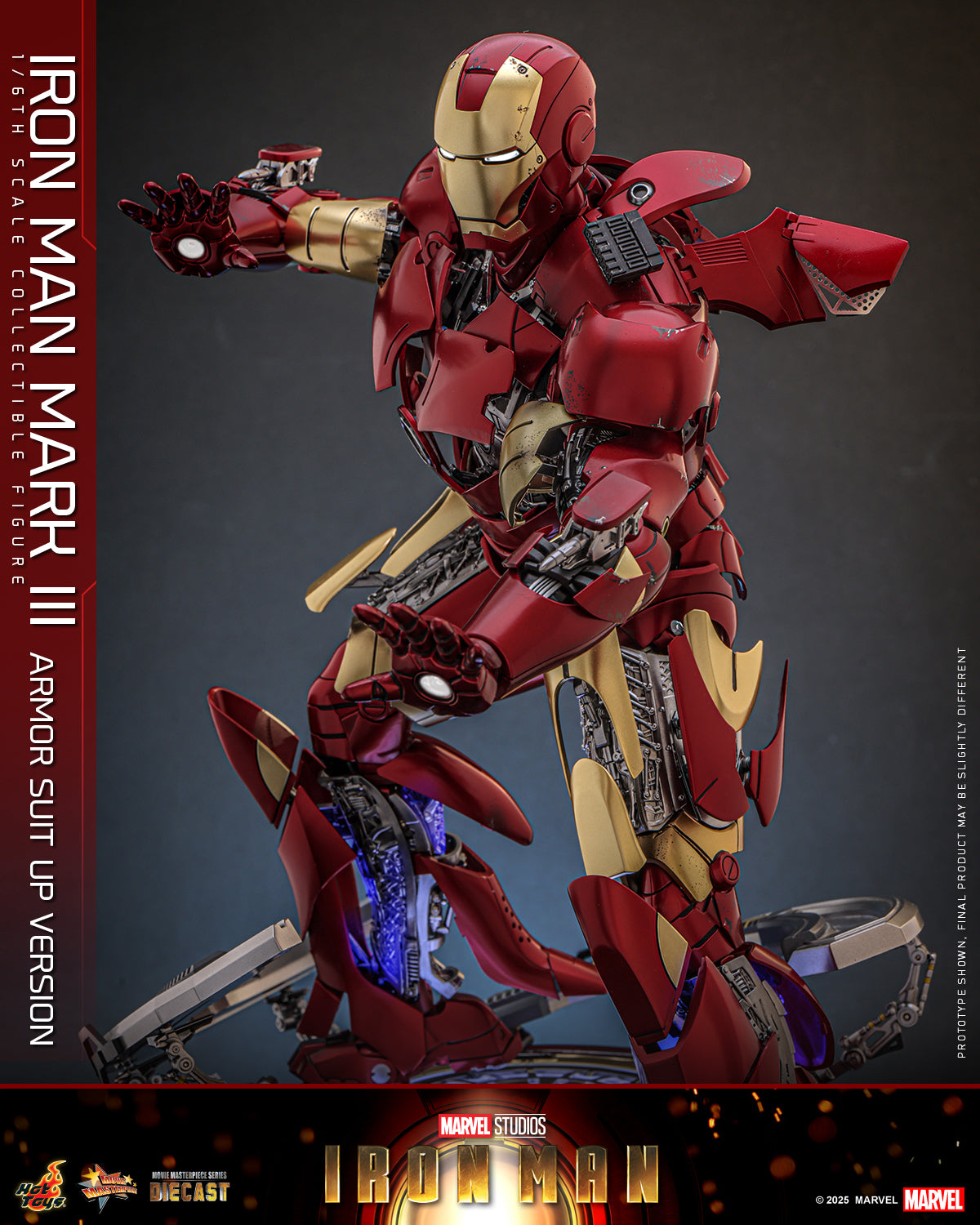 (Preorder) Hot Toys MMS825B Iron Man [Iron Man Mark III](Armor Suit Up Version) 1/6th scale Collectible Figure