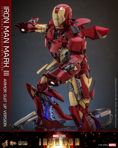 (Preorder) Hot Toys MMS825B Iron Man [Iron Man Mark III](Armor Suit Up Version) 1/6th scale Collectible Figure