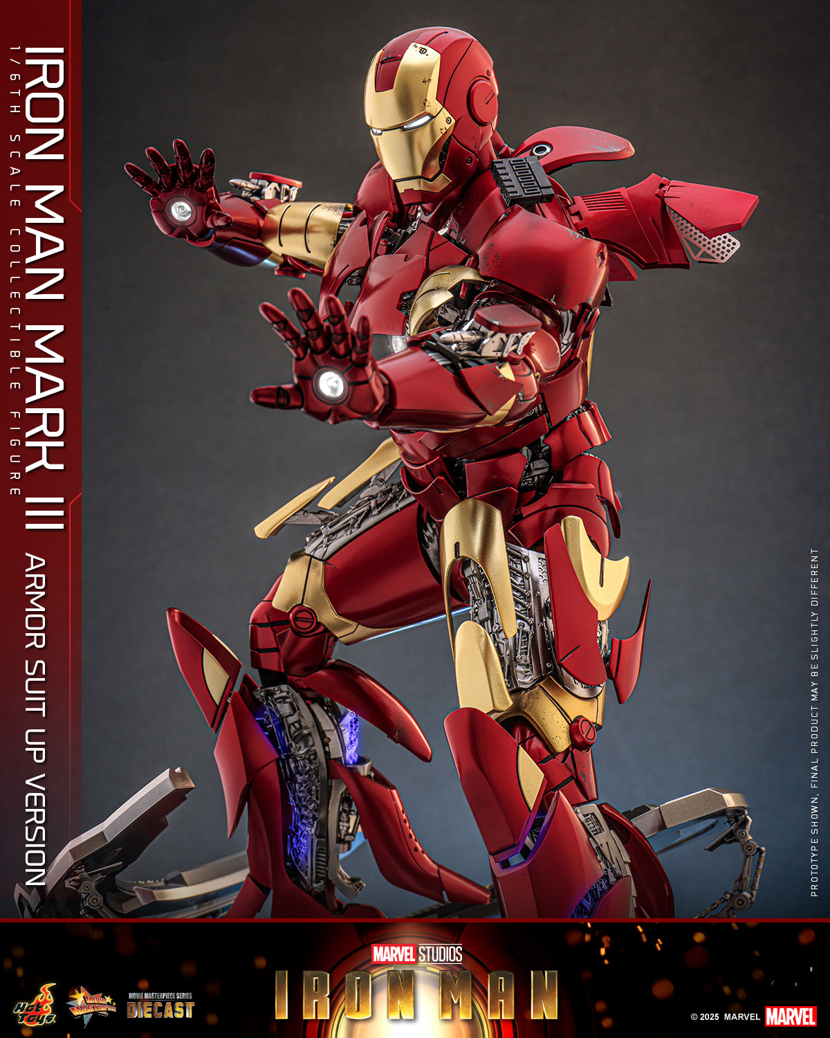 (Preorder) Hot Toys MMS825B Iron Man [Iron Man Mark III](Armor Suit Up Version) 1/6th scale Collectible Figure