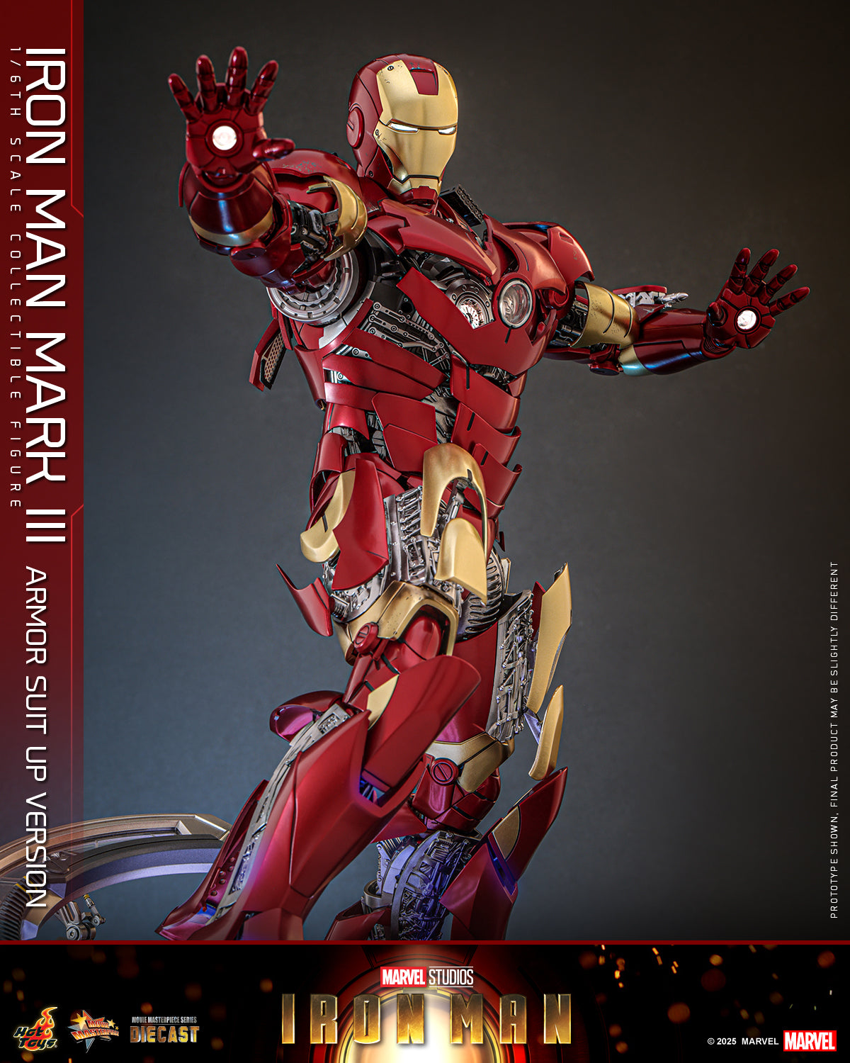 (Preorder) Hot Toys MMS825B Iron Man [Iron Man Mark III](Armor Suit Up Version) 1/6th scale Collectible Figure