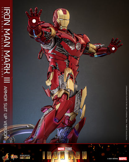 (Preorder) Hot Toys MMS825B Iron Man [Iron Man Mark III](Armor Suit Up Version) 1/6th scale Collectible Figure