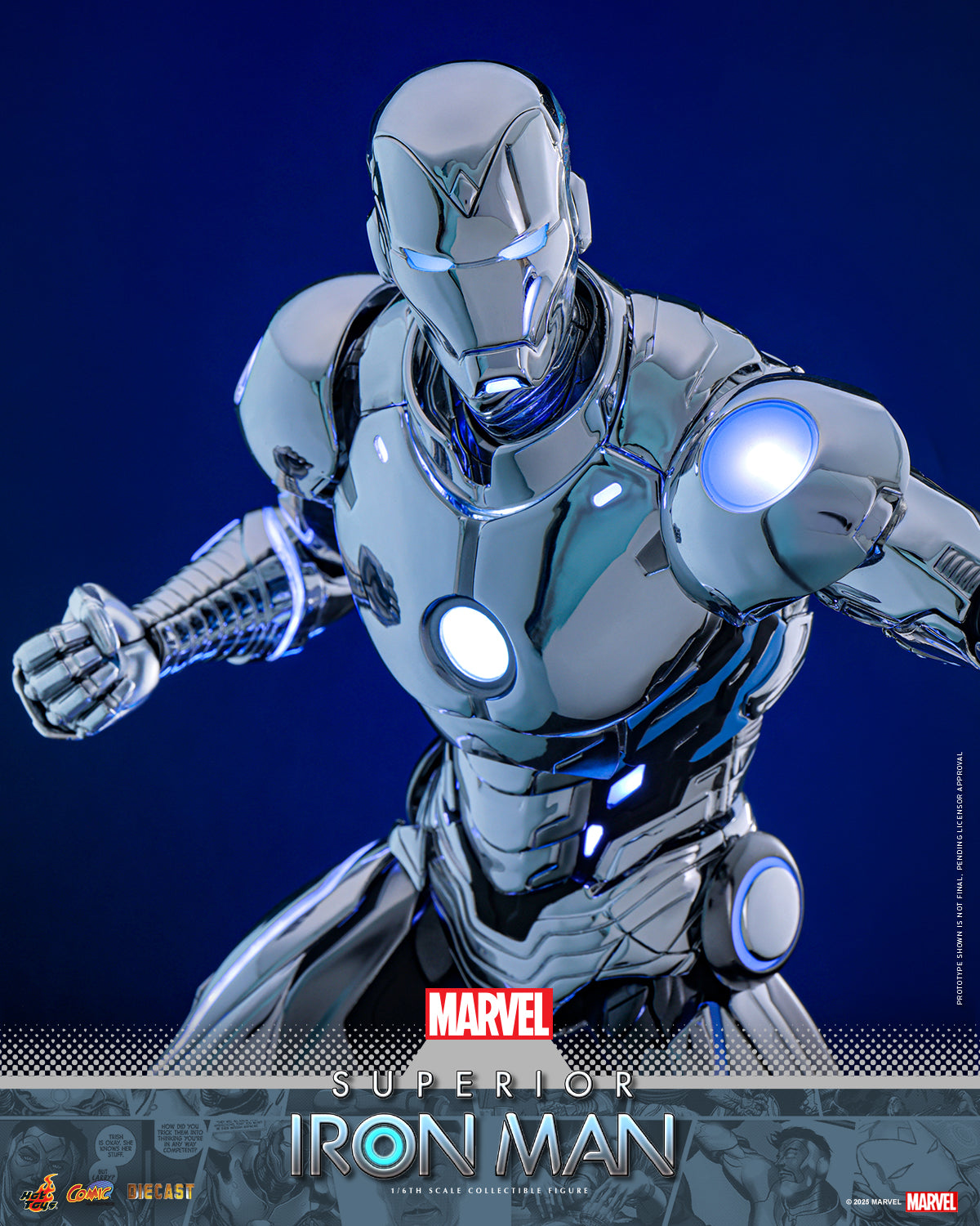 (Preorder) Hot Toys CMS026D73B Marvel Comics [Superior Iron Man] 1/6th scale Collectible Figure