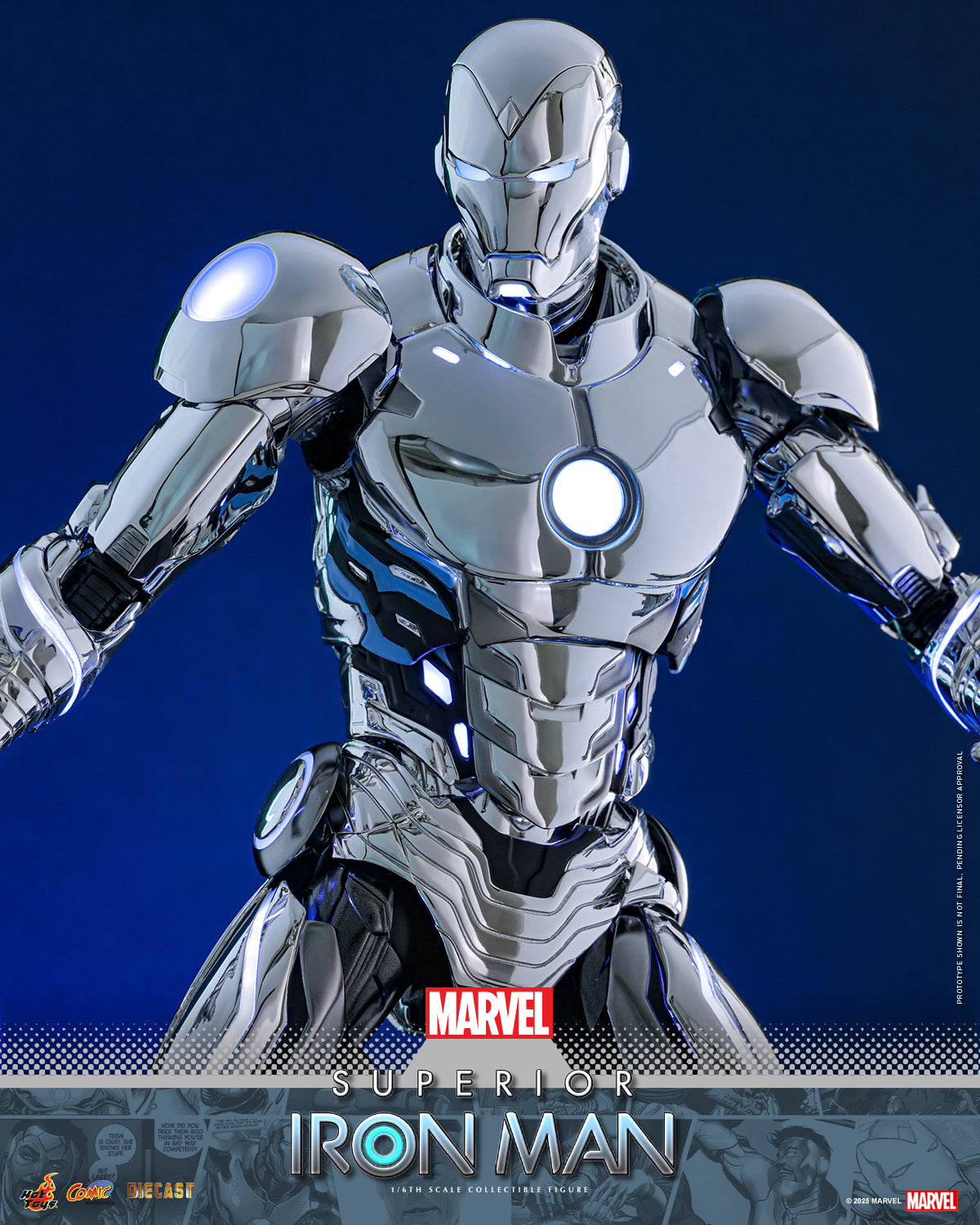 (Preorder) Hot Toys CMS026D73B Marvel Comics [Superior Iron Man] 1/6th scale Collectible Figure