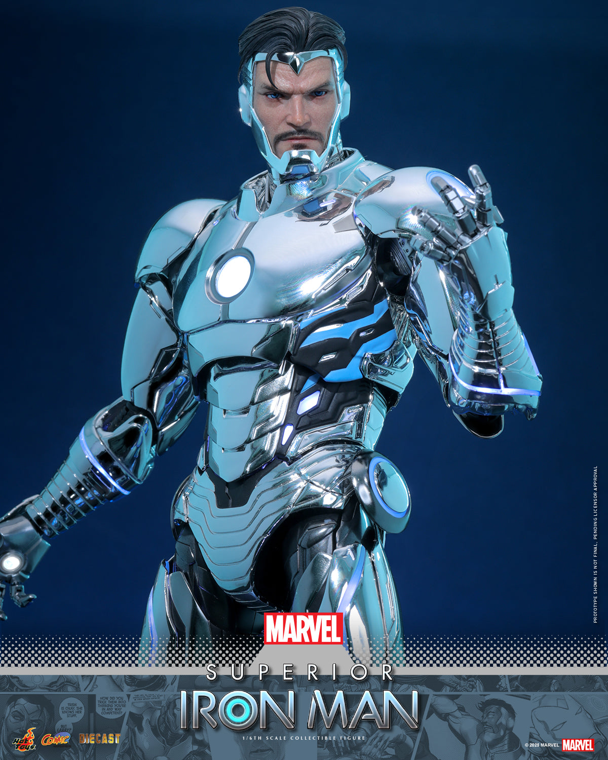 (Preorder) Hot Toys CMS026D73B Marvel Comics [Superior Iron Man] 1/6th scale Collectible Figure