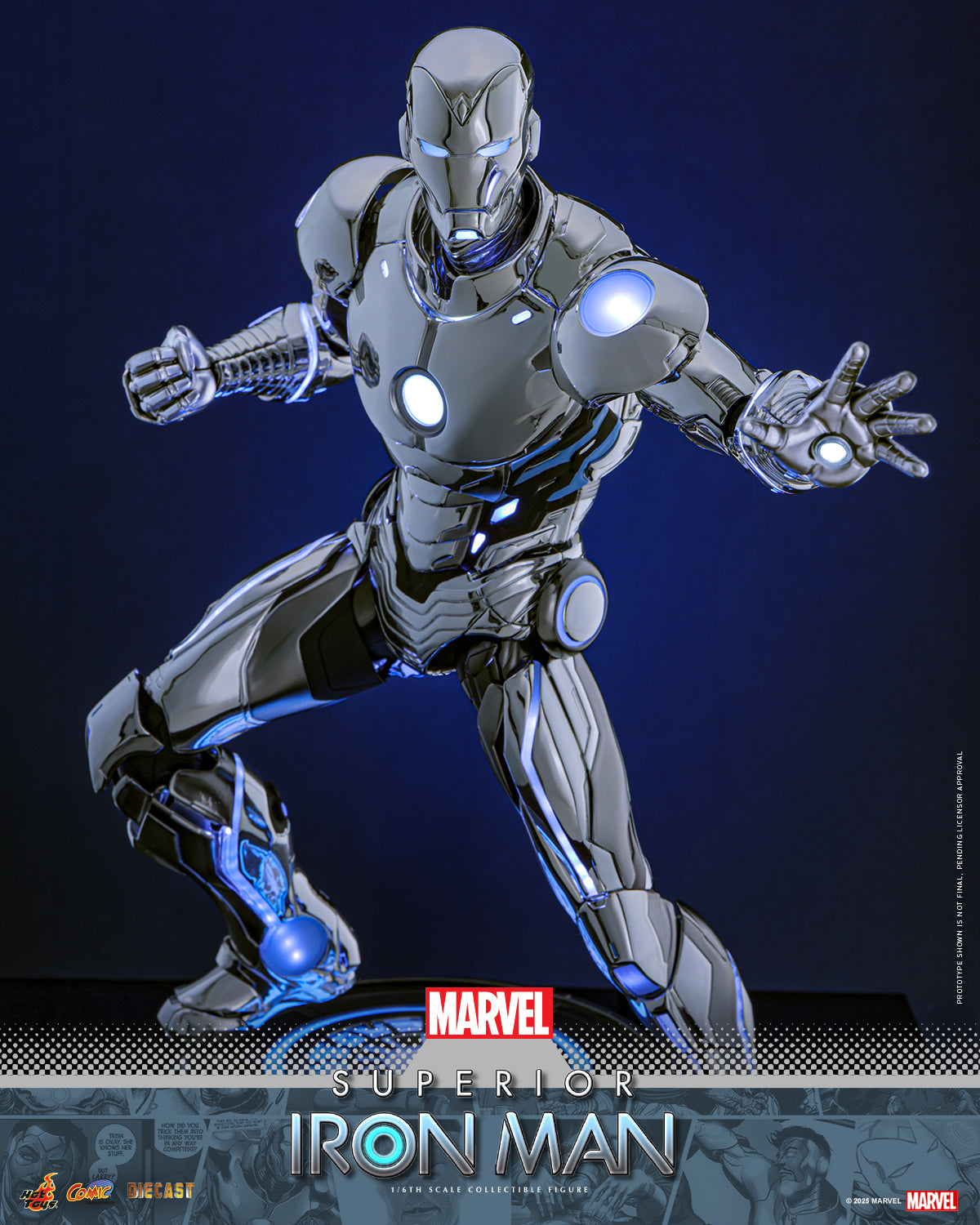 (Preorder) Hot Toys CMS026D73B Marvel Comics [Superior Iron Man] 1/6th scale Collectible Figure