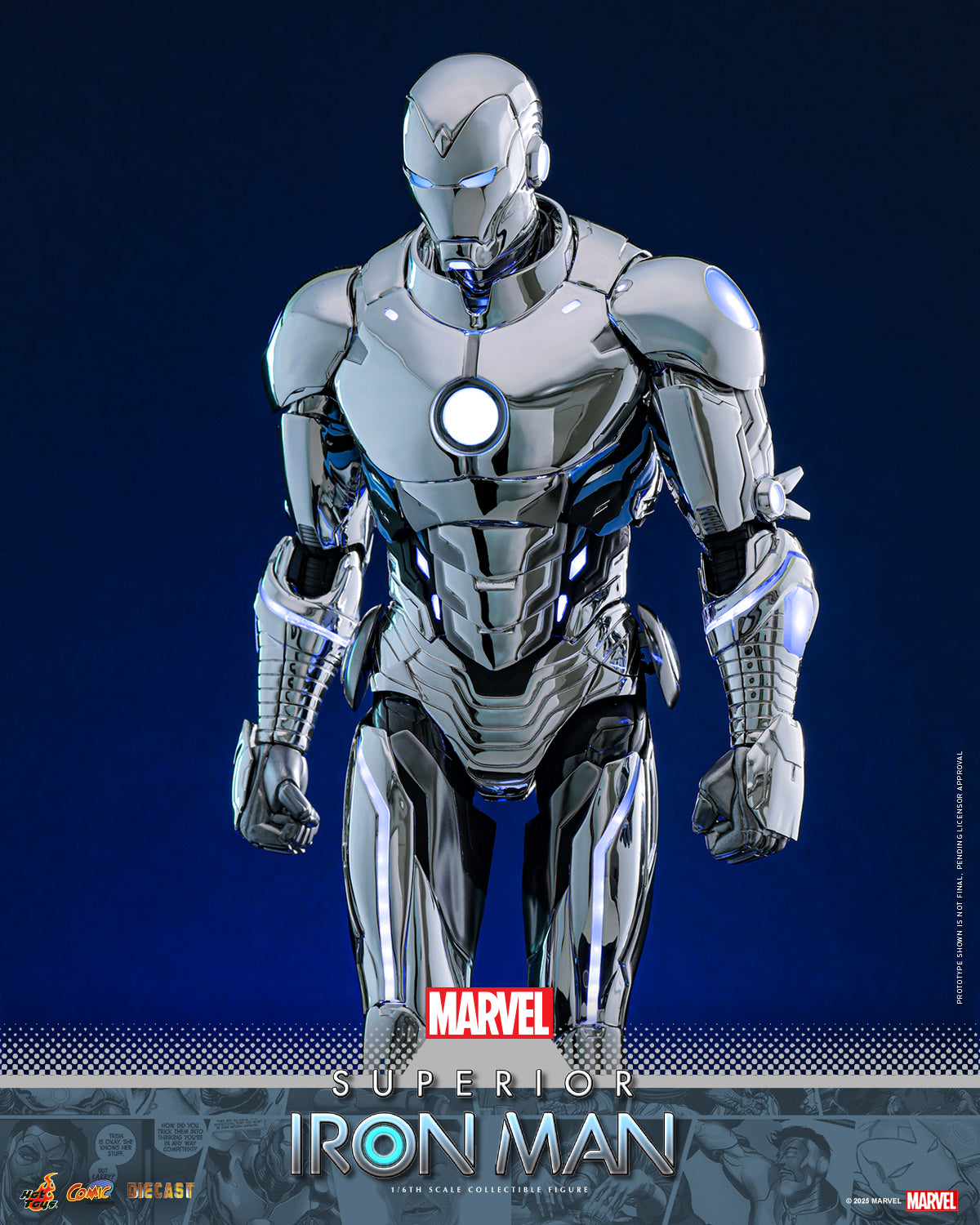 (Preorder) Hot Toys CMS026D73B Marvel Comics [Superior Iron Man] 1/6th scale Collectible Figure