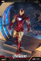 ZD Toys Avengers [Iron Man Mark VI & Suit-Up Gantry] 1:10 Scale Scale Collectible Figure Set