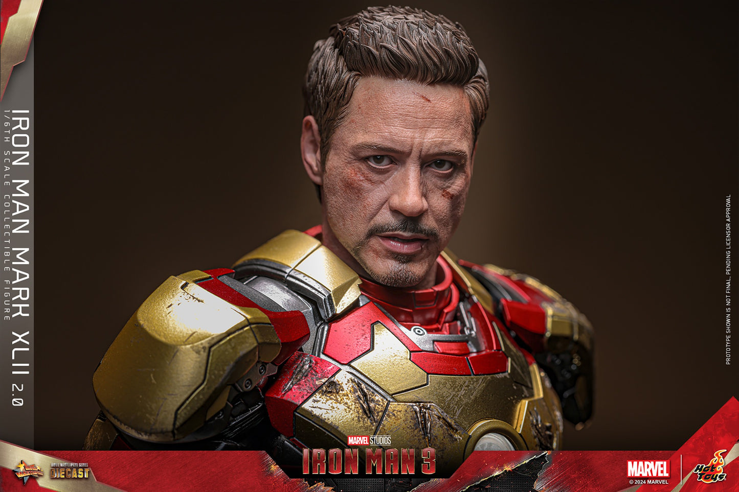 Hot Toys - MMS759 D66B-1 Ironman 3 - Ironman Mark 42 (2.0) (Deluxe Version) Special Edition - 1/6 Scale Collectible Figure