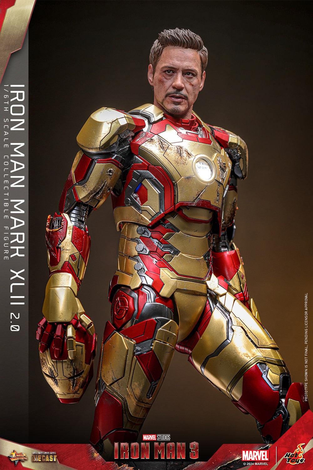 Hot Toys - MMS759 D66B-1 Ironman 3 - Ironman Mark 42 (2.0) (Deluxe Version) Special Edition - 1/6 Scale Collectible Figure
