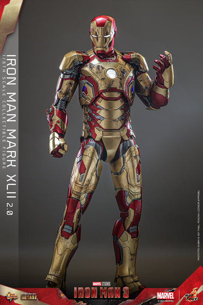Hot Toys - MMS759 D66B-1 Ironman 3 - Ironman Mark 42 (2.0) (Deluxe Version) Special Edition - 1/6 Scale Collectible Figure