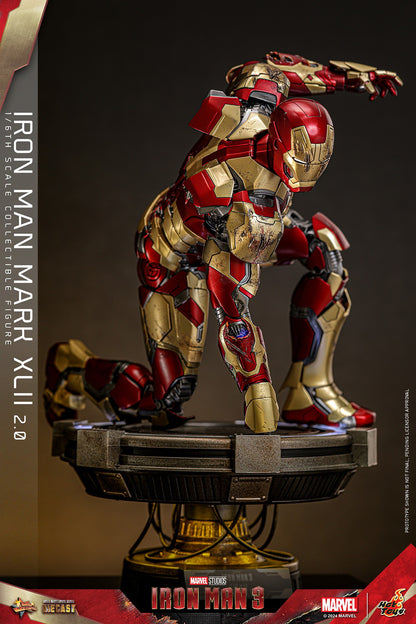 Hot Toys - MMS759 D66B-1 Ironman 3 - Ironman Mark 42 (2.0) (Deluxe Version) Special Edition - 1/6 Scale Collectible Figure