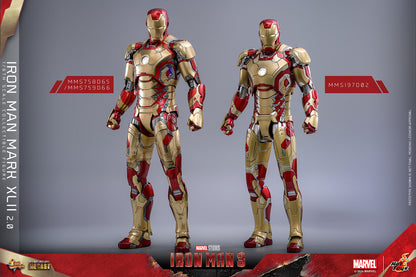 Hot Toys - MMS759 D66B-1 Ironman 3 - Ironman Mark 42 (2.0) (Deluxe Version) Special Edition - 1/6 Scale Collectible Figure