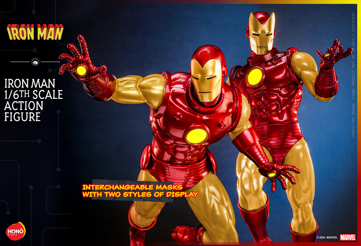 Hot Toys - HS05 Hono Studio - Ironman Comic Version