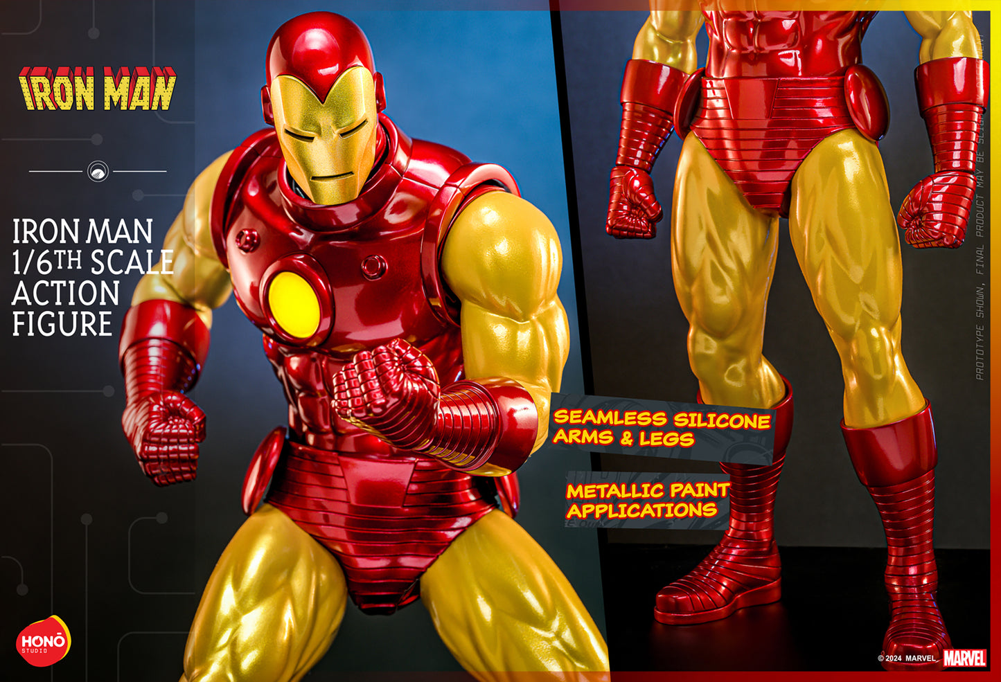 Hot Toys - HS05 Hono Studio - Ironman Comic Version