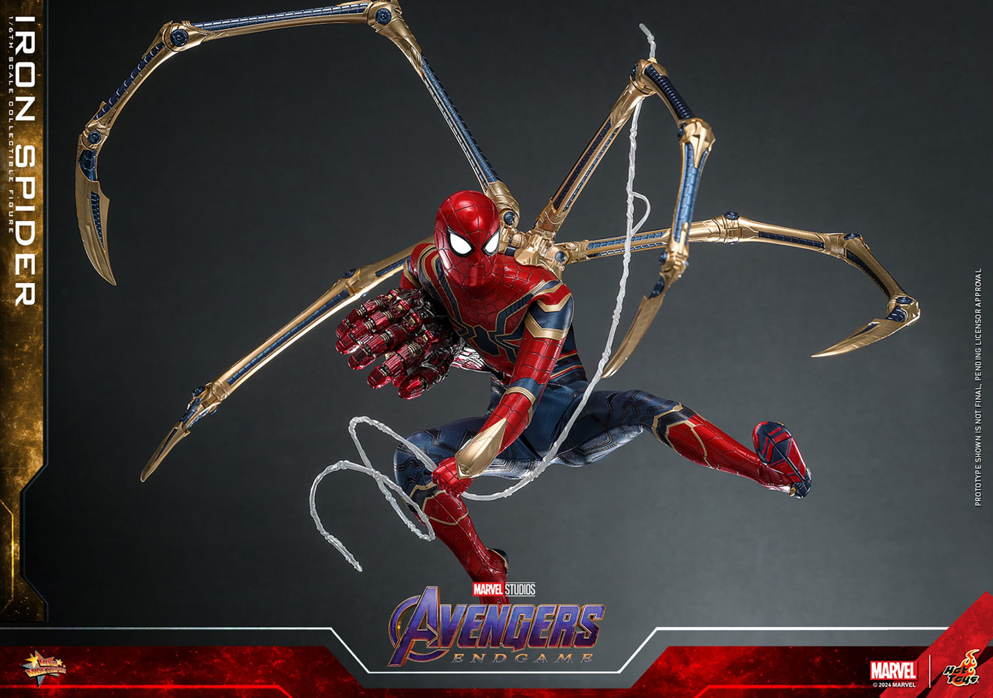 (Preorder) Hot Toys MMS761 Avengers Endgame [Iron Spider] (Sculpted Version) 1/6th Scale Collectible Figure