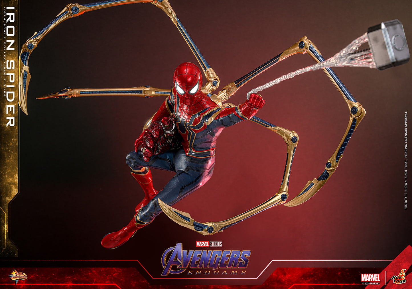 (Preorder) Hot Toys MMS761 Avengers Endgame [Iron Spider] (Sculpted Version) 1/6th Scale Collectible Figure