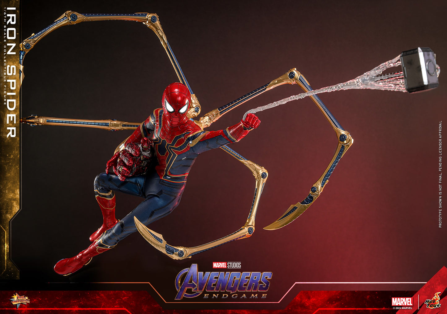 (Preorder) Hot Toys MMS762AE Marvel Avengers Endgame [Iron Spider] (Artisan Edition) (Special Edition) 1/6 Scale Collectible Figure