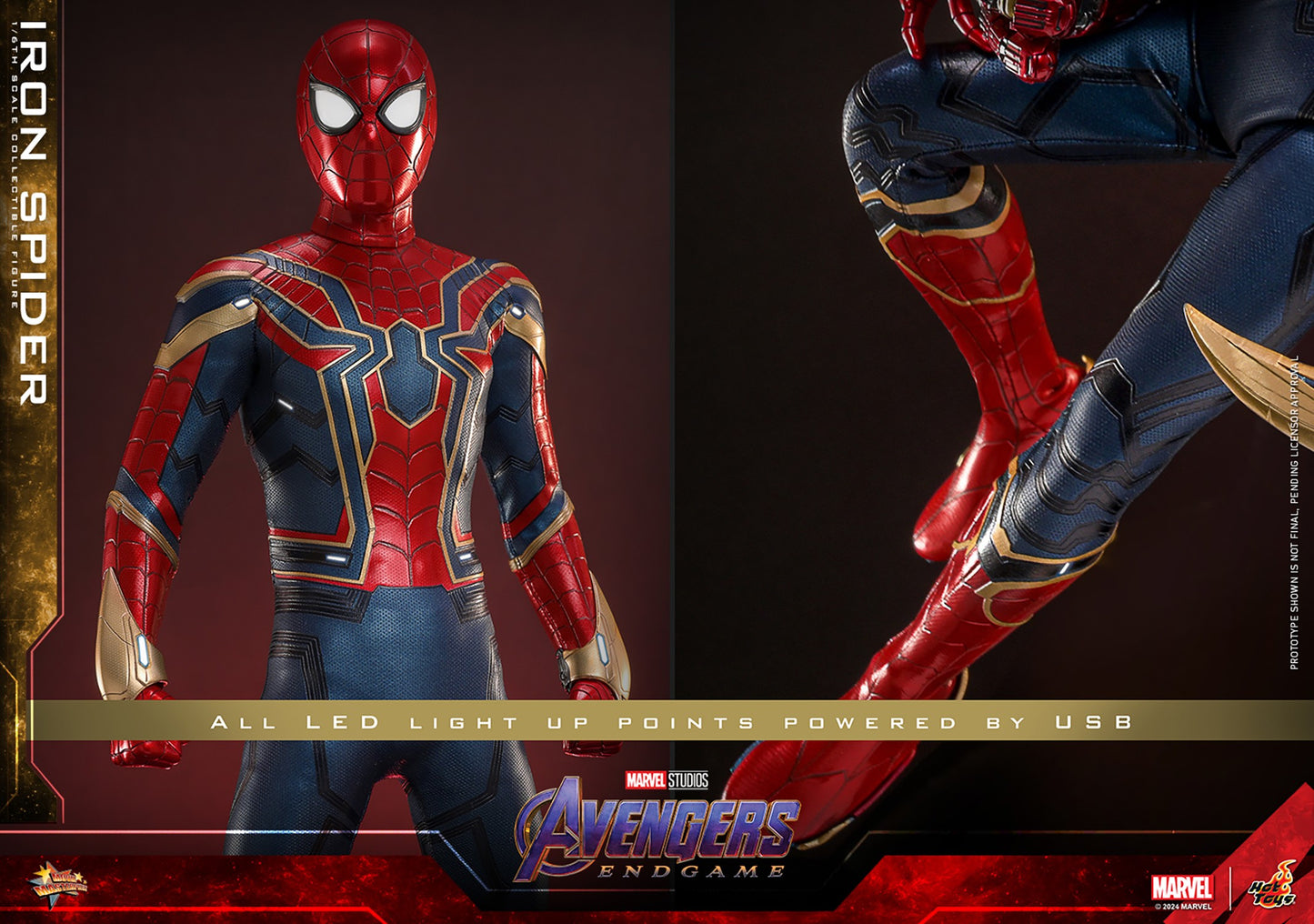 (Preorder) Hot Toys MMS761 Avengers Endgame [Iron Spider] (Sculpted Version) 1/6th Scale Collectible Figure