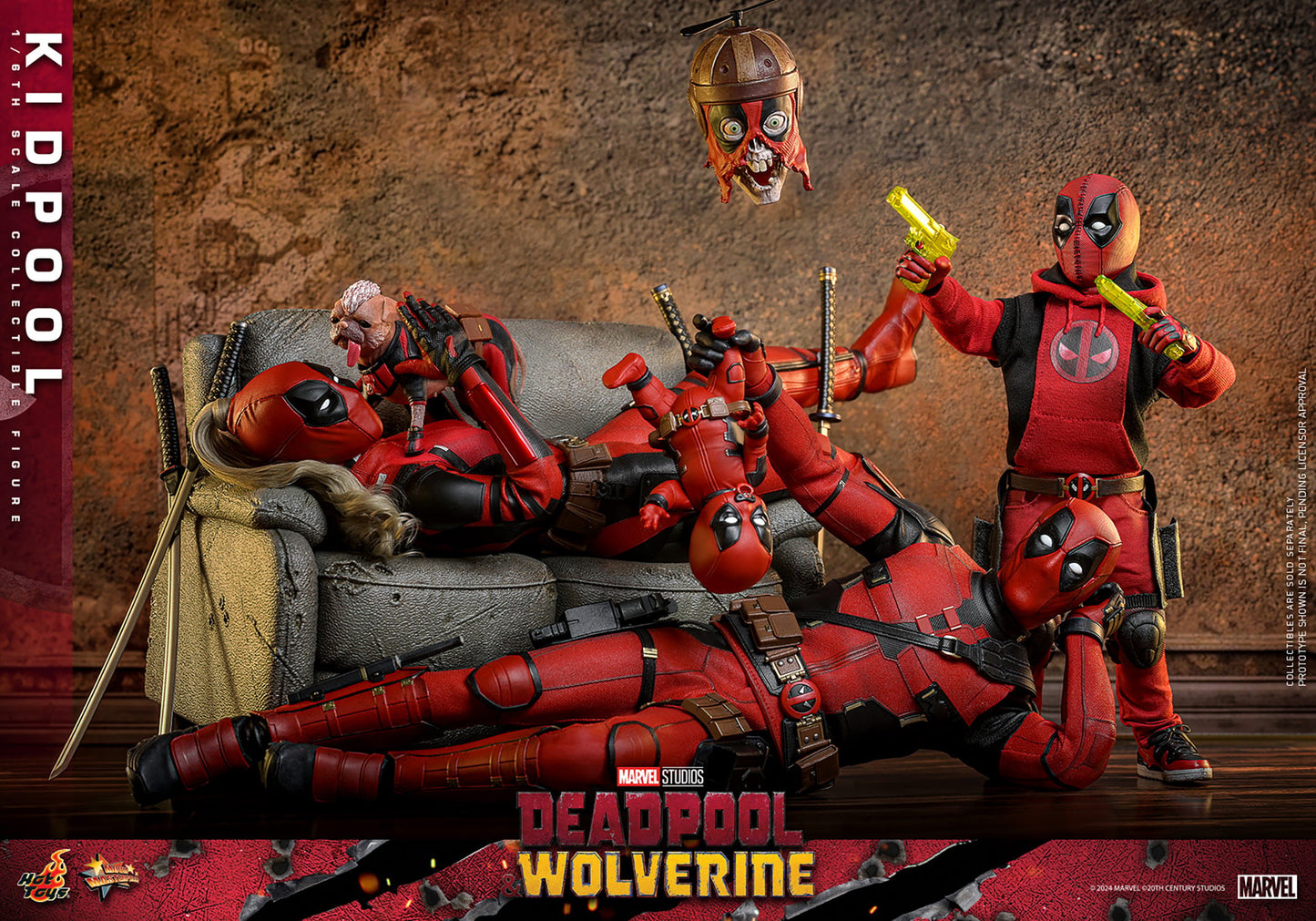 (Preorder) Hot Toys MMS763 Deadpool & Wolverine [Kidpool]