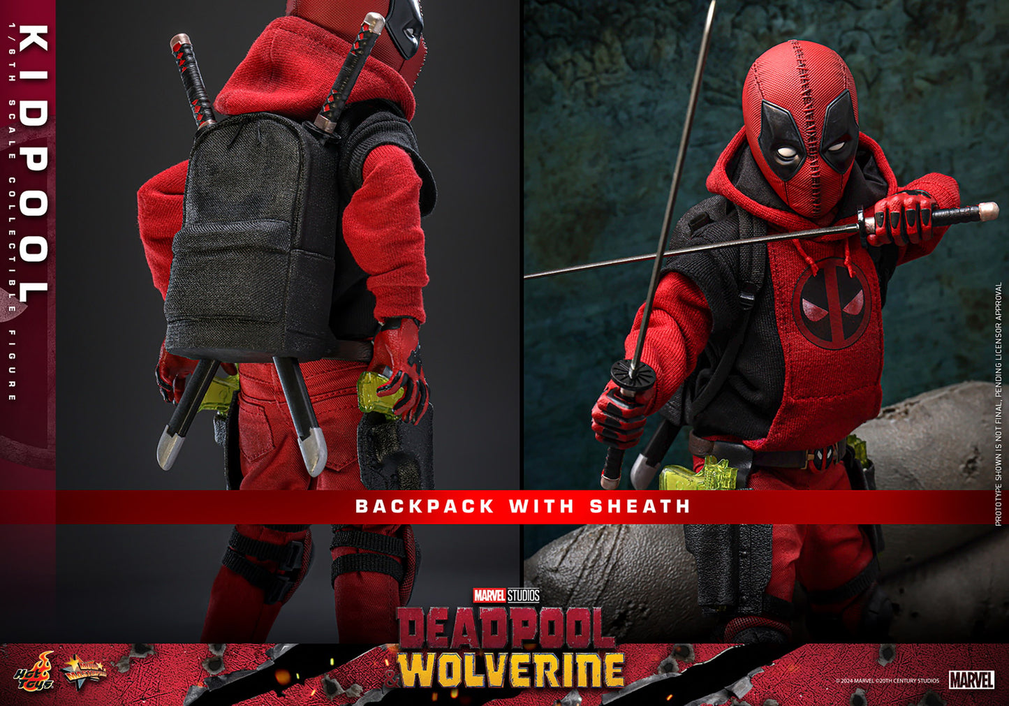 (Preorder) Hot Toys MMS763 Deadpool & Wolverine [Kidpool]