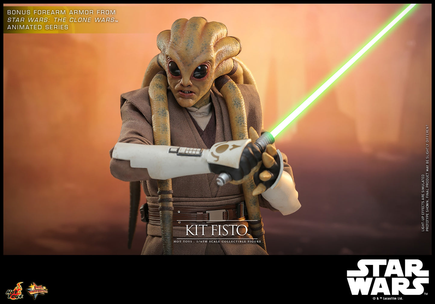 Hot Toys - MMS751 Star Wars Revenge of the Sith - Kit Fisto - 1/6 Scale Collectible Figure