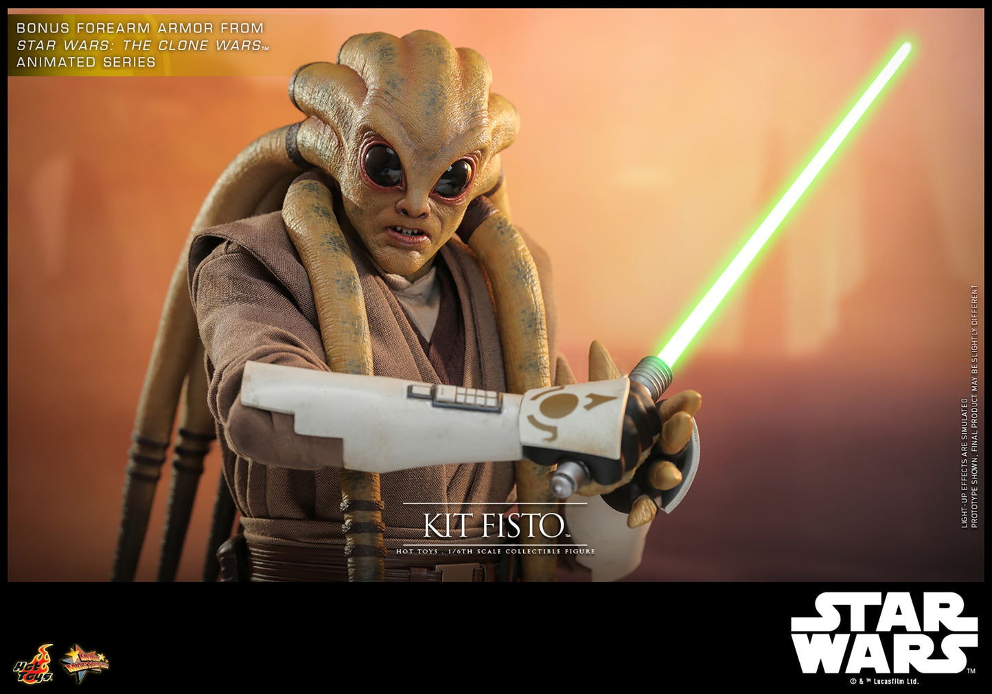 Hot Toys - MMS751 Star Wars Revenge of the Sith - Kit Fisto - 1/6 Scale Collectible Figure