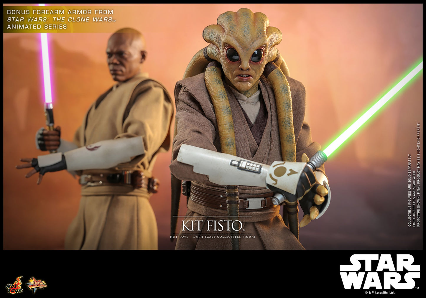 Hot Toys - MMS751 Star Wars Revenge of the Sith - Kit Fisto - 1/6 Scale Collectible Figure
