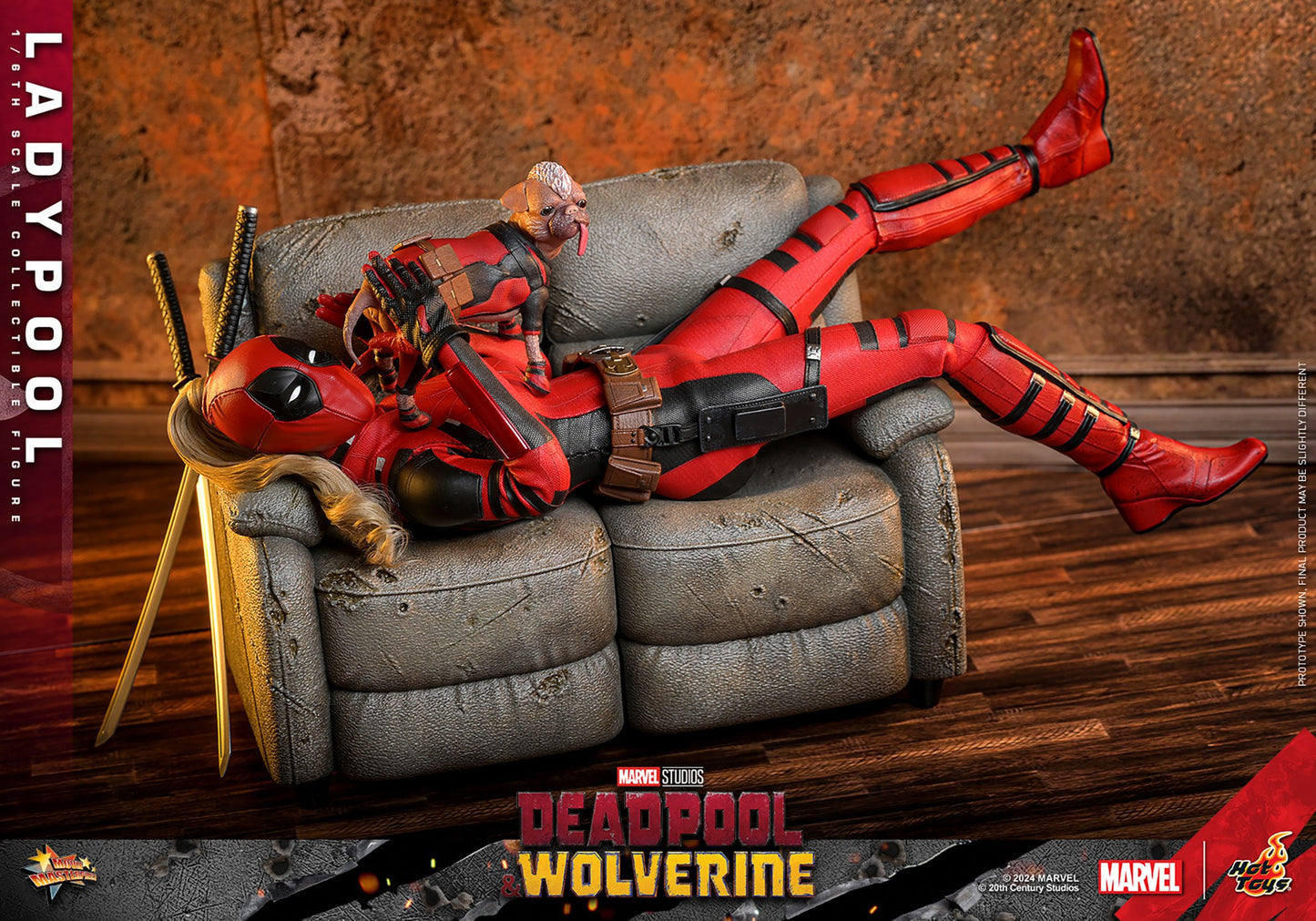 Hot Toys - MMS747 Marvel Deadpool & Wolverine - Ladypool - 1/6 Scale Collectible Figure