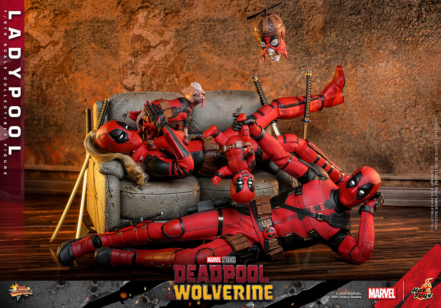 Hot Toys - MMS747 Marvel Deadpool & Wolverine - Ladypool - 1/6 Scale Collectible Figure