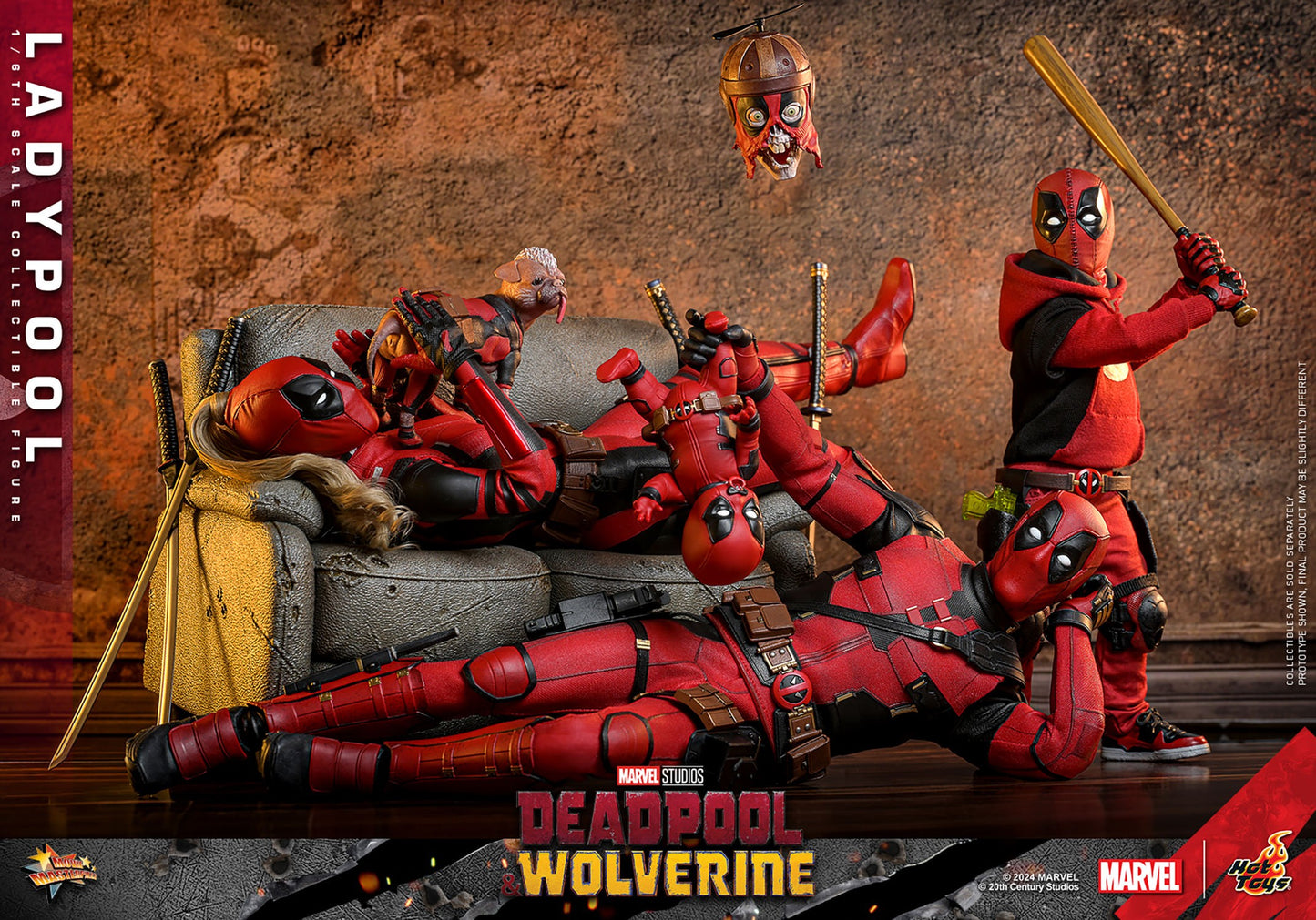 Hot Toys - MMS747 Marvel Deadpool & Wolverine - Ladypool - 1/6 Scale Collectible Figure