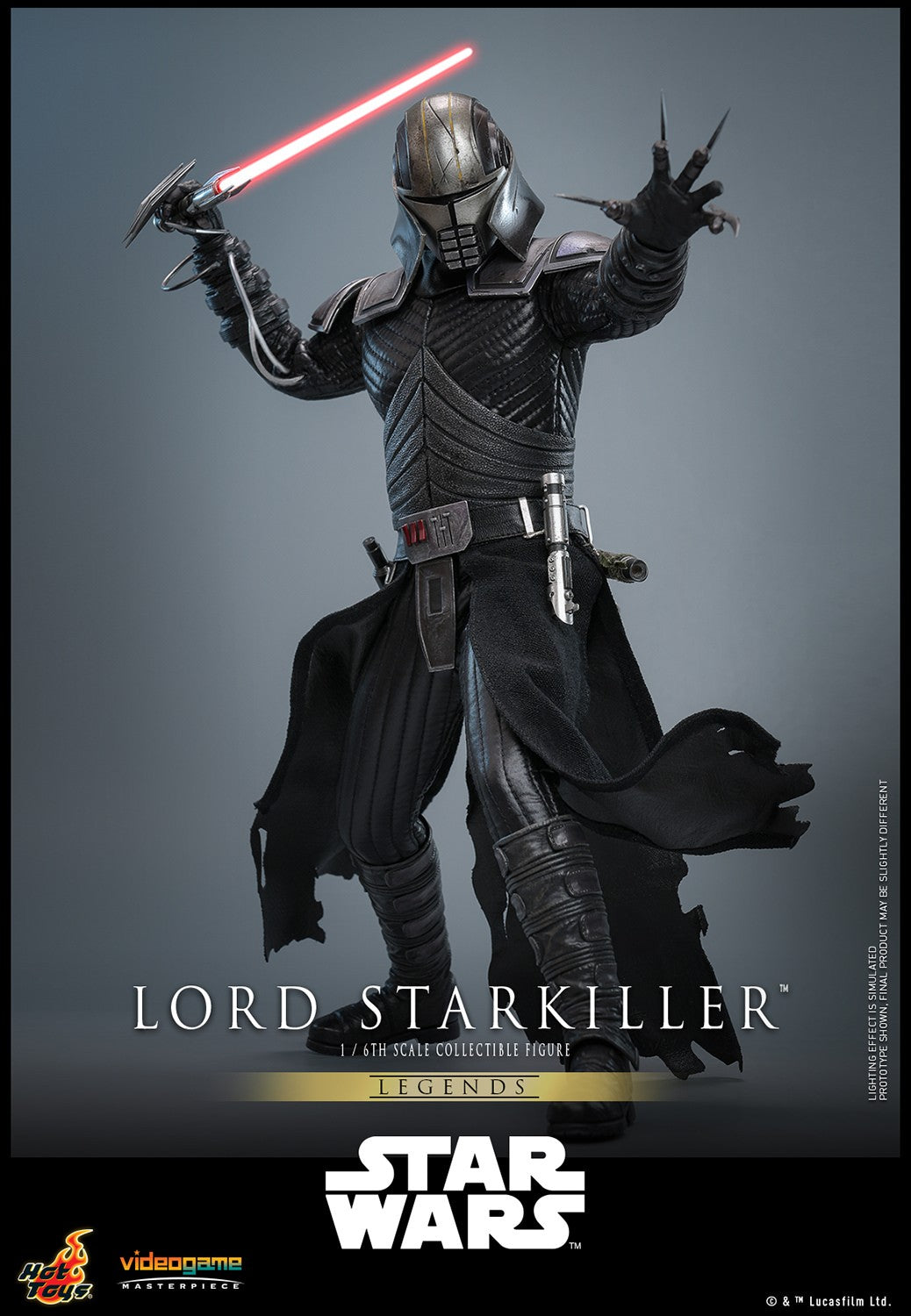 Hot Toys VGM63B Star Wars [Lord Starkiller] 1/6th Scale Collectible Figure (Exclusive Edition)