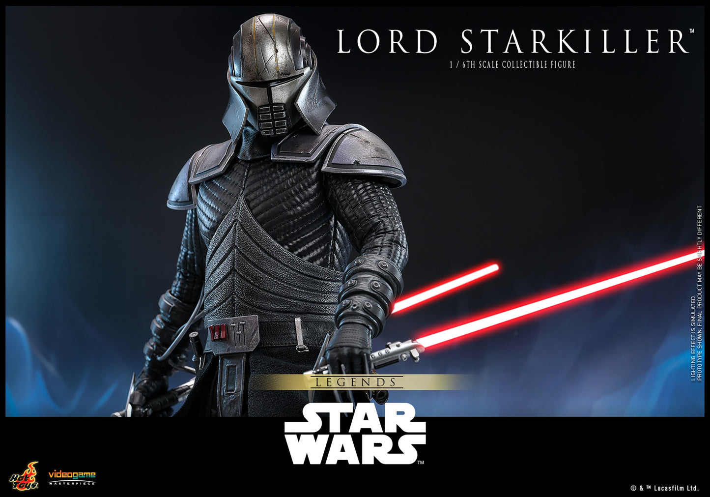 Hot Toys VGM63B Star Wars [Lord Starkiller] 1/6th Scale Collectible Figure (Exclusive Edition)