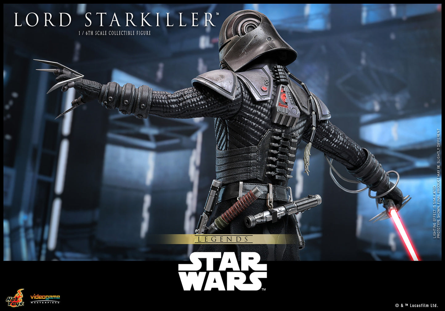 Hot Toys VGM63B Star Wars [Lord Starkiller] 1/6th Scale Collectible Figure (Exclusive Edition)