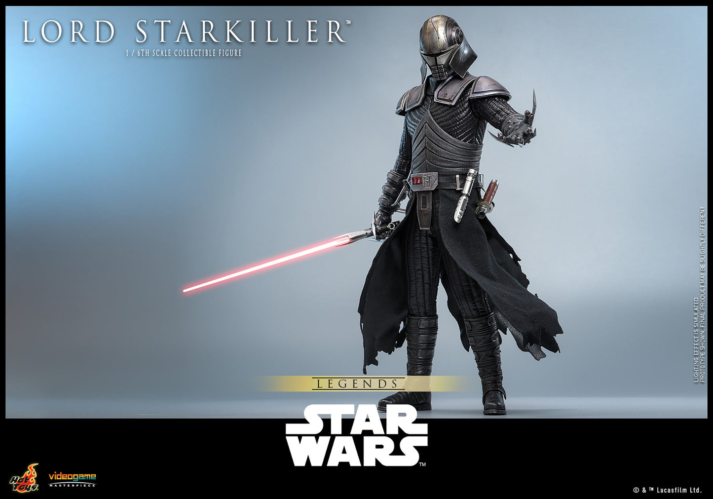Hot Toys VGM63B Star Wars [Lord Starkiller] 1/6th Scale Collectible Figure (Exclusive Edition)
