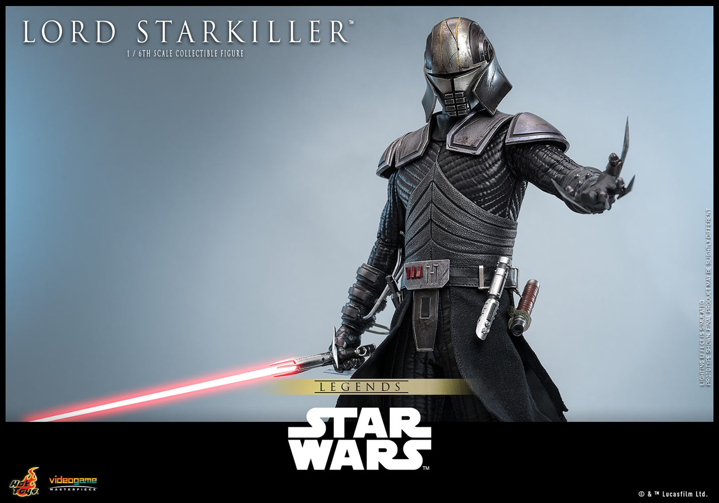 Hot Toys VGM63B Star Wars [Lord Starkiller] 1/6th Scale Collectible Figure (Exclusive Edition)