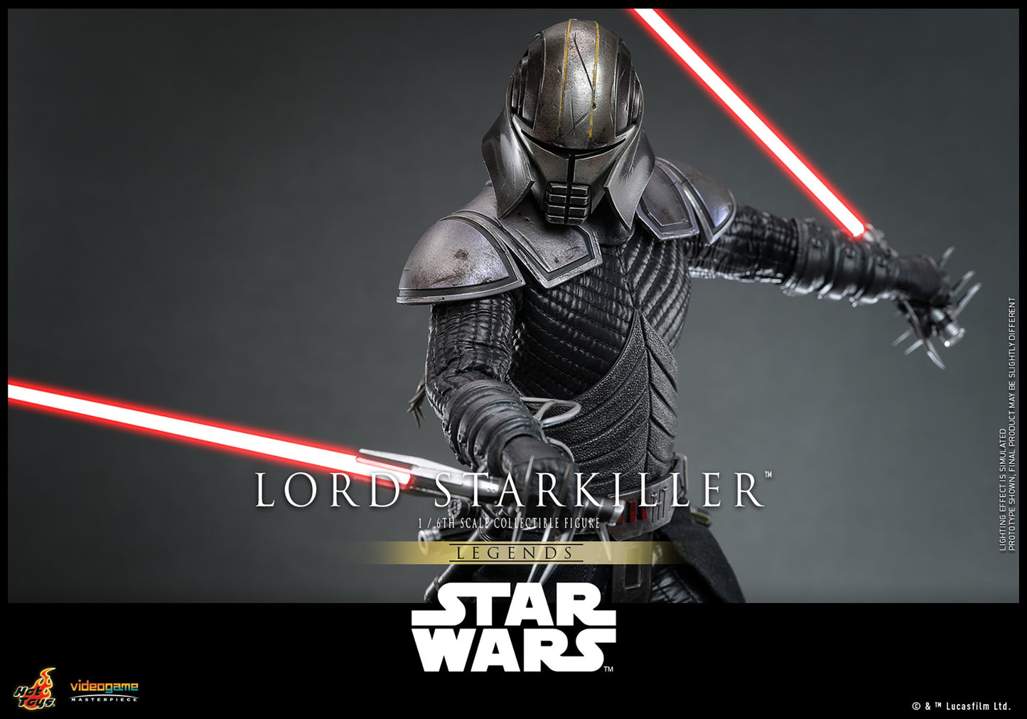 Hot Toys VGM63B Star Wars [Lord Starkiller] 1/6th Scale Collectible Figure (Exclusive Edition)
