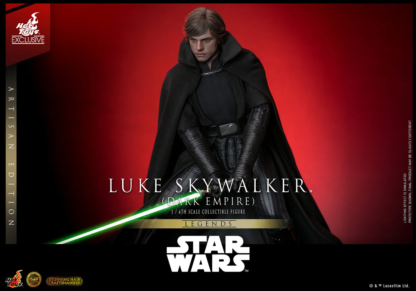 Hot Toys CMS020AE Star Wars™ [Luke Skywalker™] (Dark Empire) (Artisan Edition) 1/6 Scale Collectible Figure