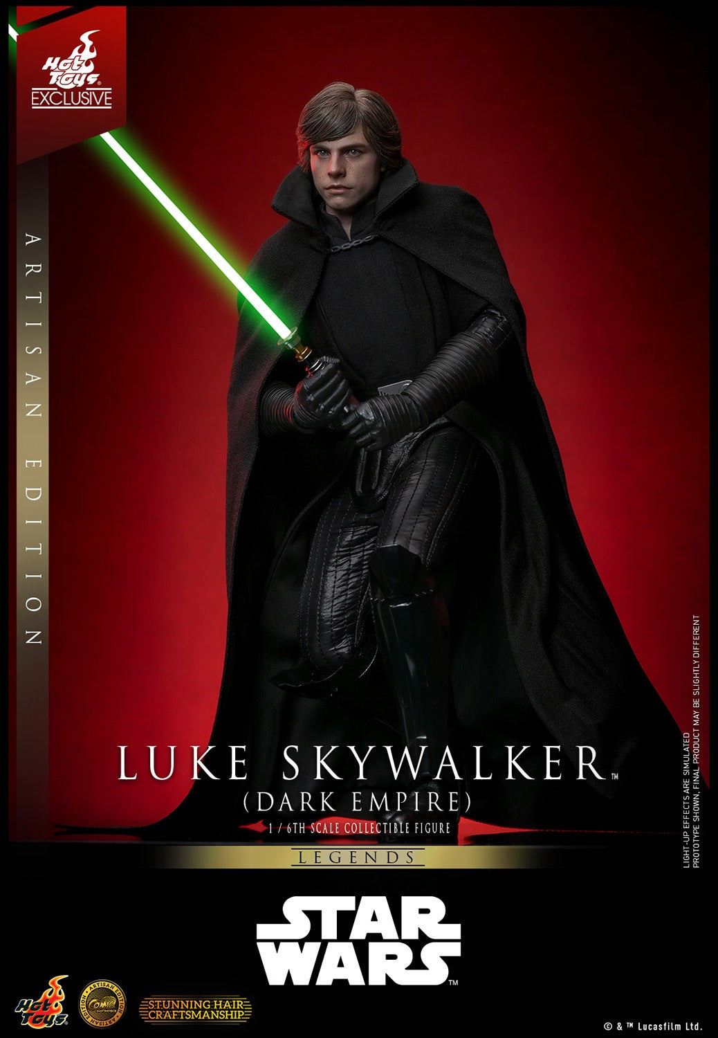 Hot Toys CMS020AE Star Wars™ [Luke Skywalker™] (Dark Empire) (Artisan Edition) 1/6 Scale Collectible Figure