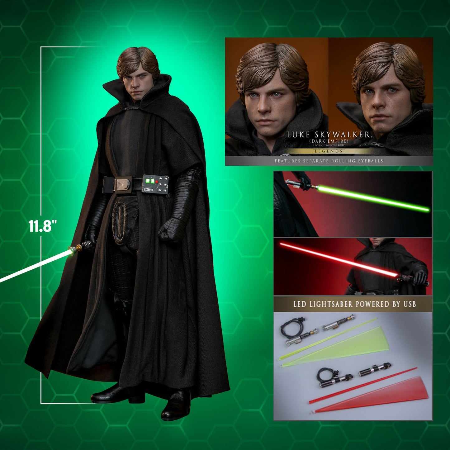 Hot Toys CMS019 Star Wars™ [Luke Skywalker™] (Dark Empire) 1/6 Scale Collectible Figure