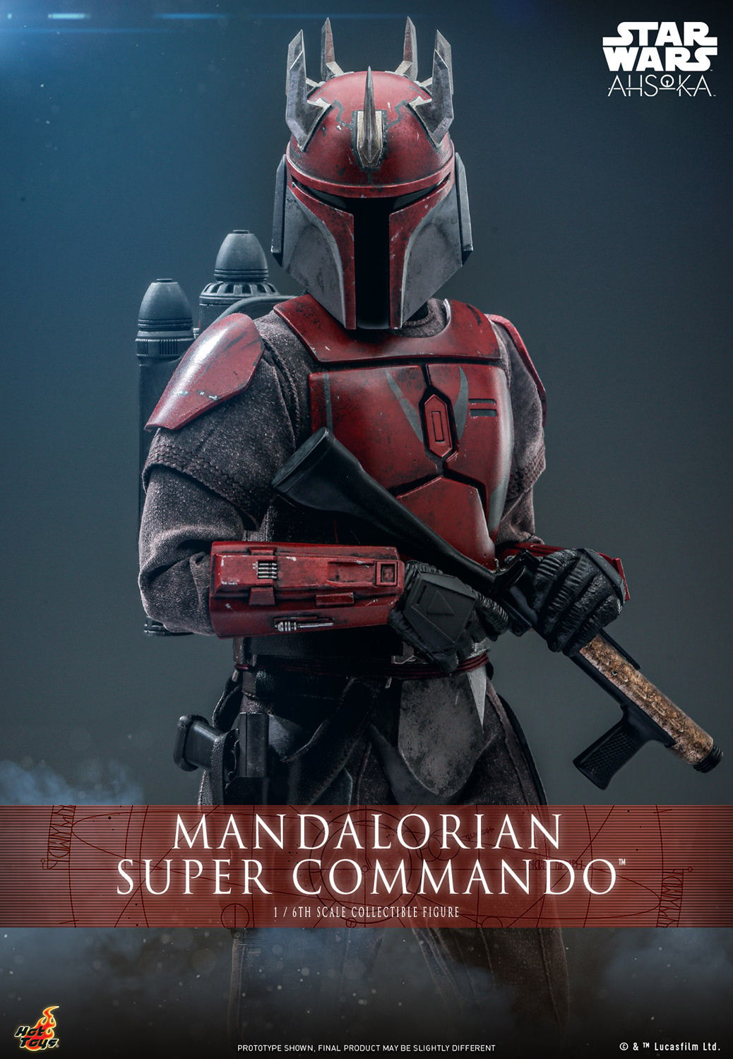 Hot Toys TMS127 Star Wars [Ahsoka Mandalorian Super Commando] 1/6 Scale Collectible Figure