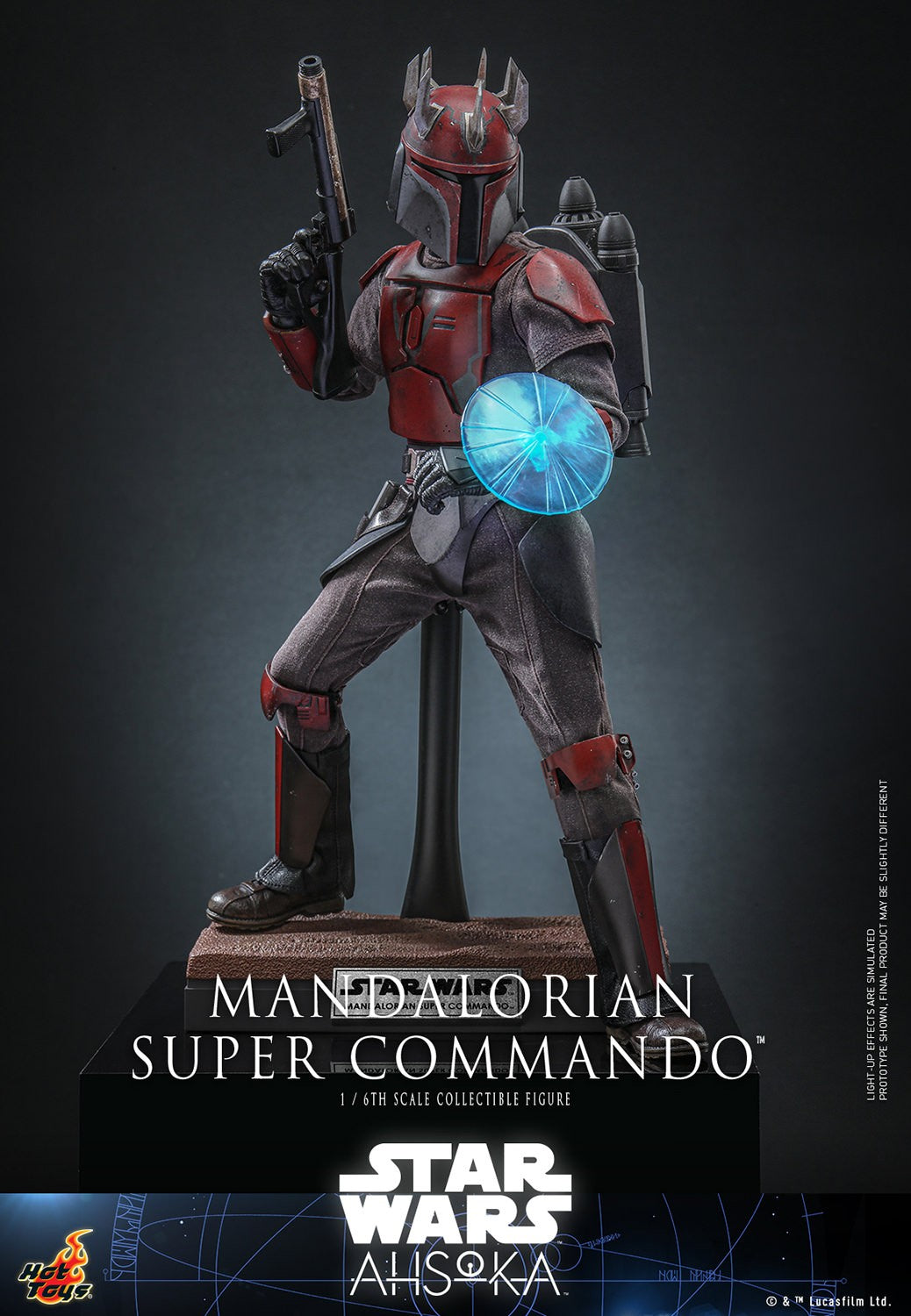 Hot Toys TMS127 Star Wars [Ahsoka Mandalorian Super Commando] 1/6 Scale Collectible Figure