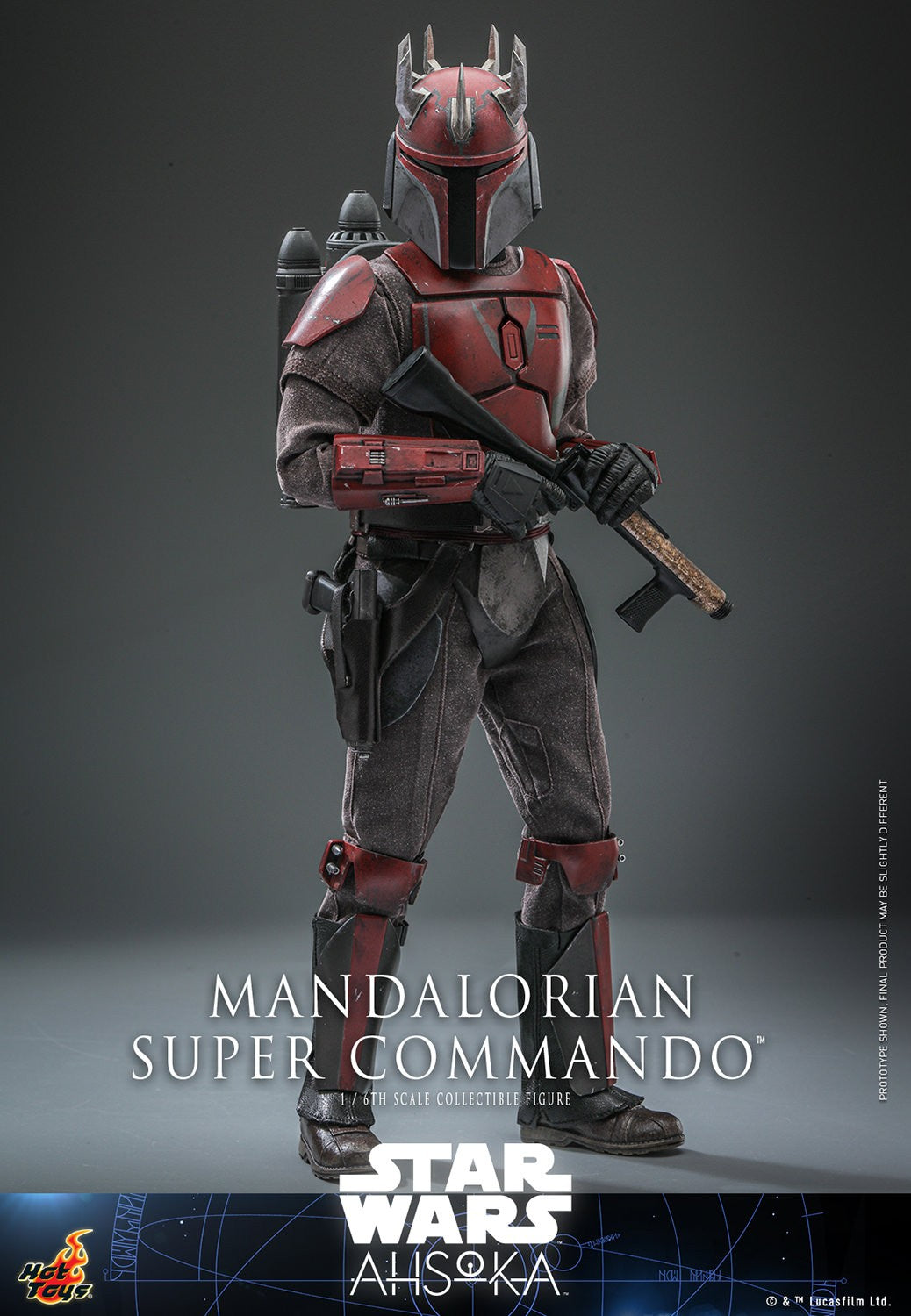 Hot Toys TMS127 Star Wars [Ahsoka Mandalorian Super Commando] 1/6 Scale Collectible Figure