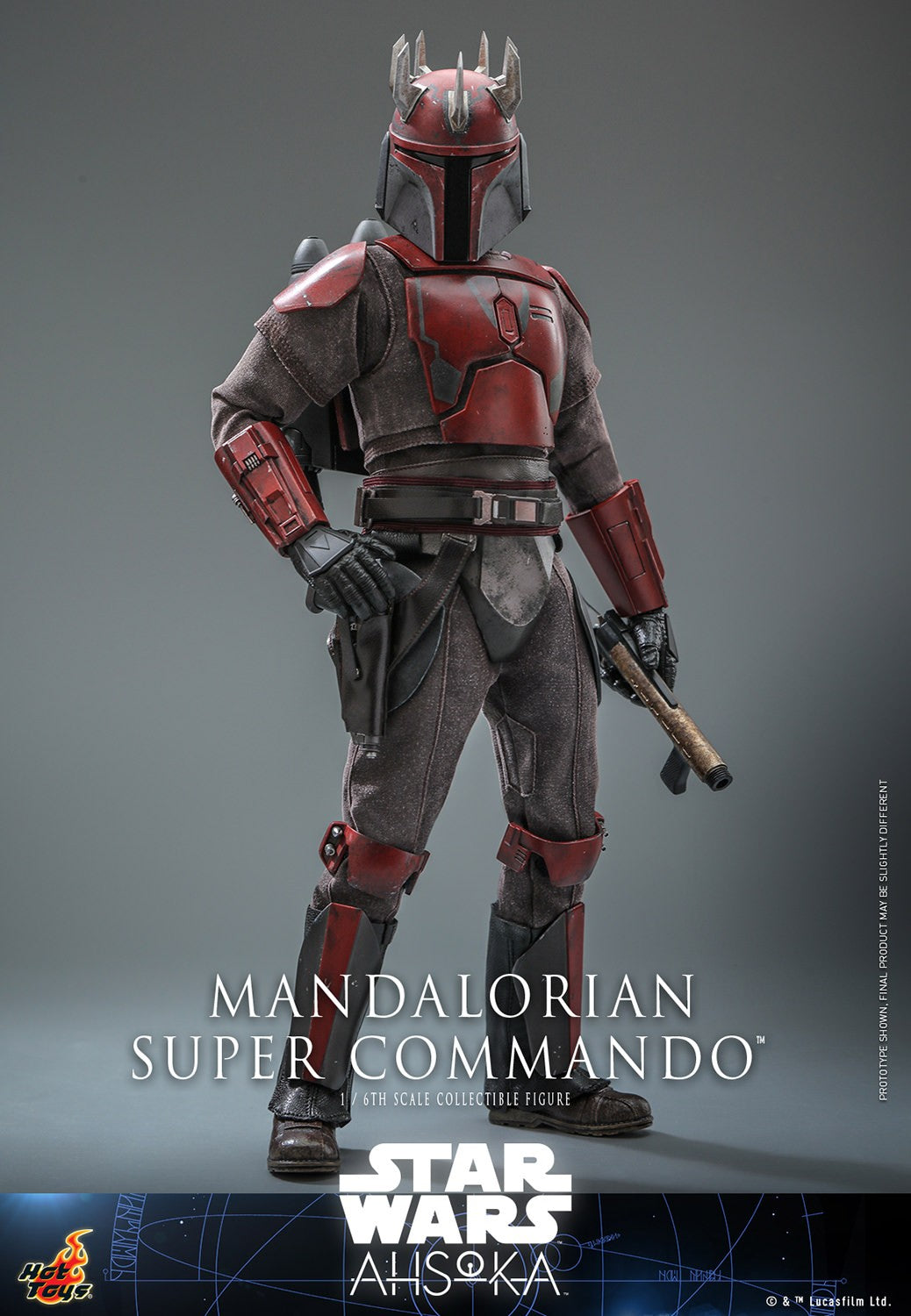 Hot Toys TMS127 Star Wars [Ahsoka Mandalorian Super Commando] 1/6 Scale Collectible Figure
