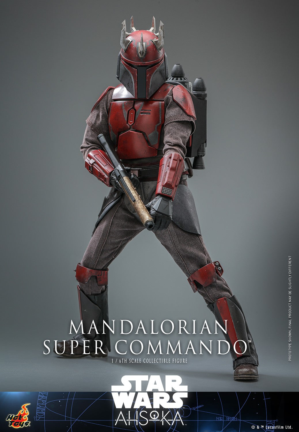 Hot Toys TMS127 Star Wars [Ahsoka Mandalorian Super Commando] 1/6 Scale Collectible Figure