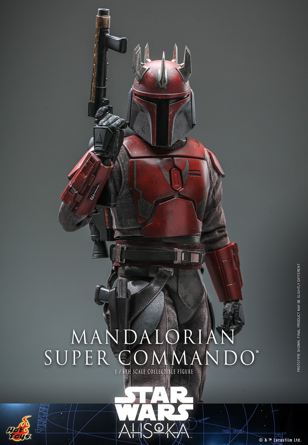Hot Toys TMS127 Star Wars [Ahsoka Mandalorian Super Commando] 1/6 Scale Collectible Figure