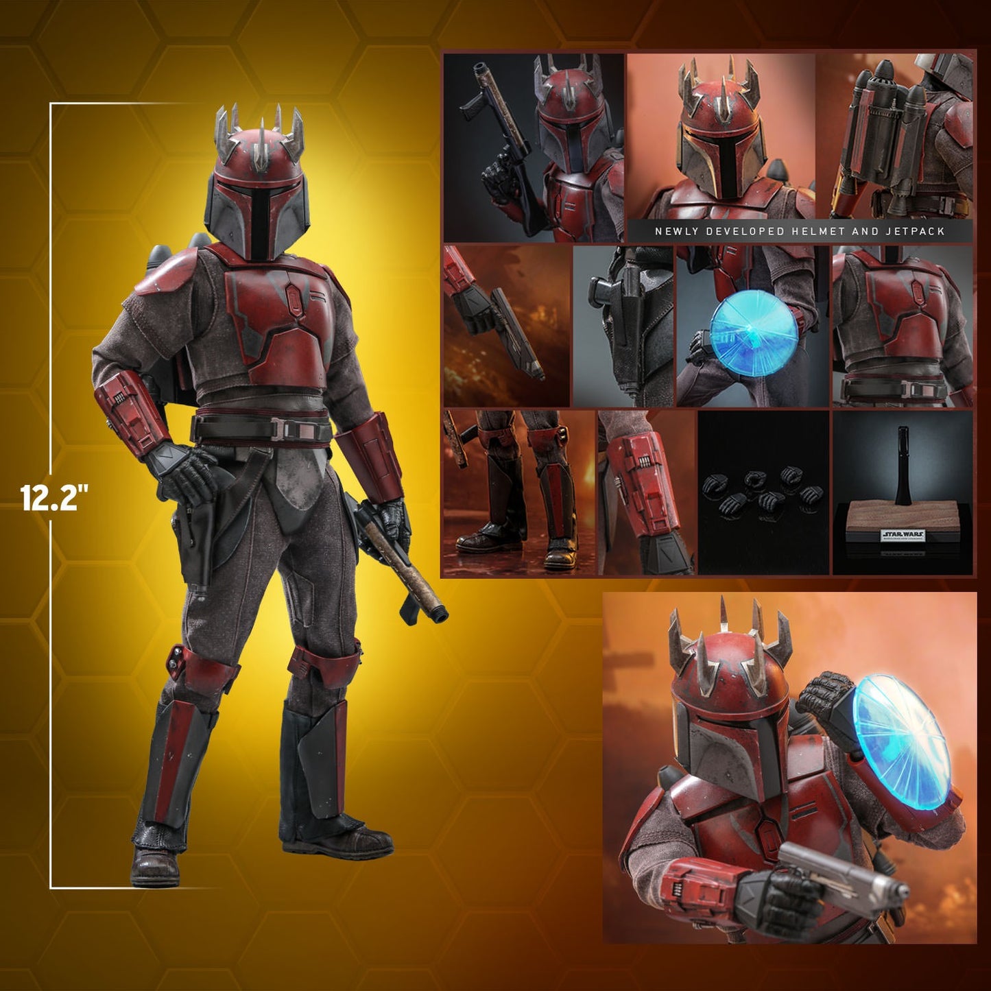 Hot Toys TMS127 Star Wars [Ahsoka Mandalorian Super Commando] 1/6 Scale Collectible Figure