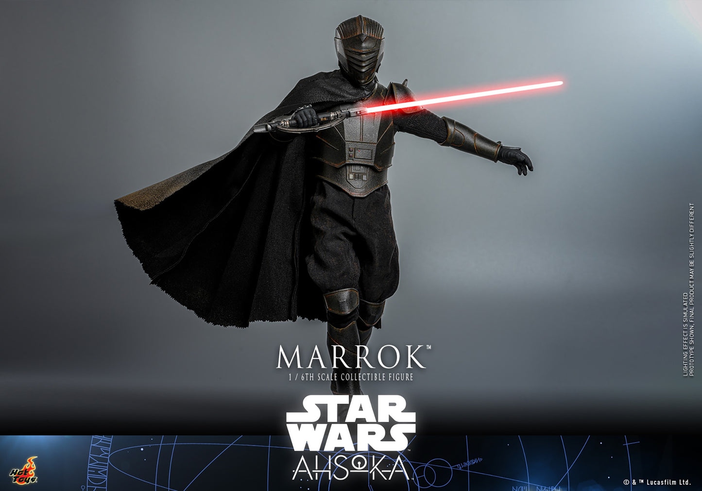 Hot Toys TMS117 Star Wars [Ahsoka Marrok] 1/6 Scale Collectible Figure