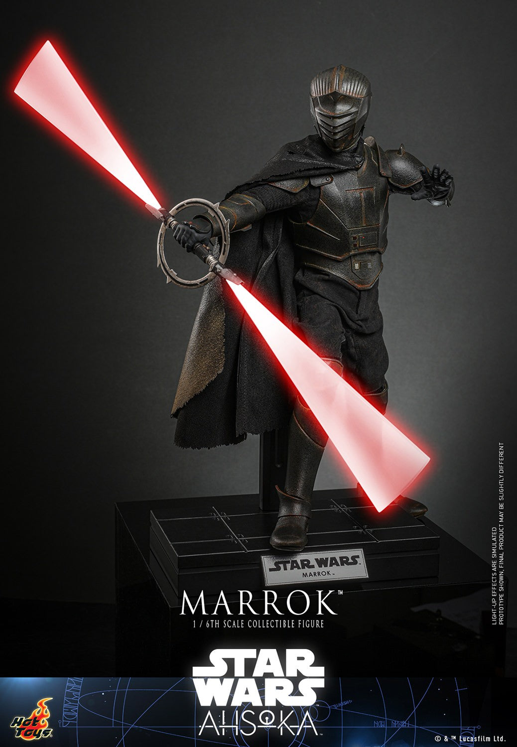 Hot Toys TMS117 Star Wars [Ahsoka Marrok] 1/6 Scale Collectible Figure